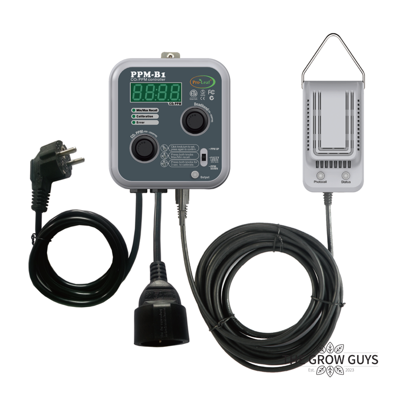 CO₂ Controller PPM-B1 by Pro Leaf – Precision CO₂ Regulation for Grow Rooms