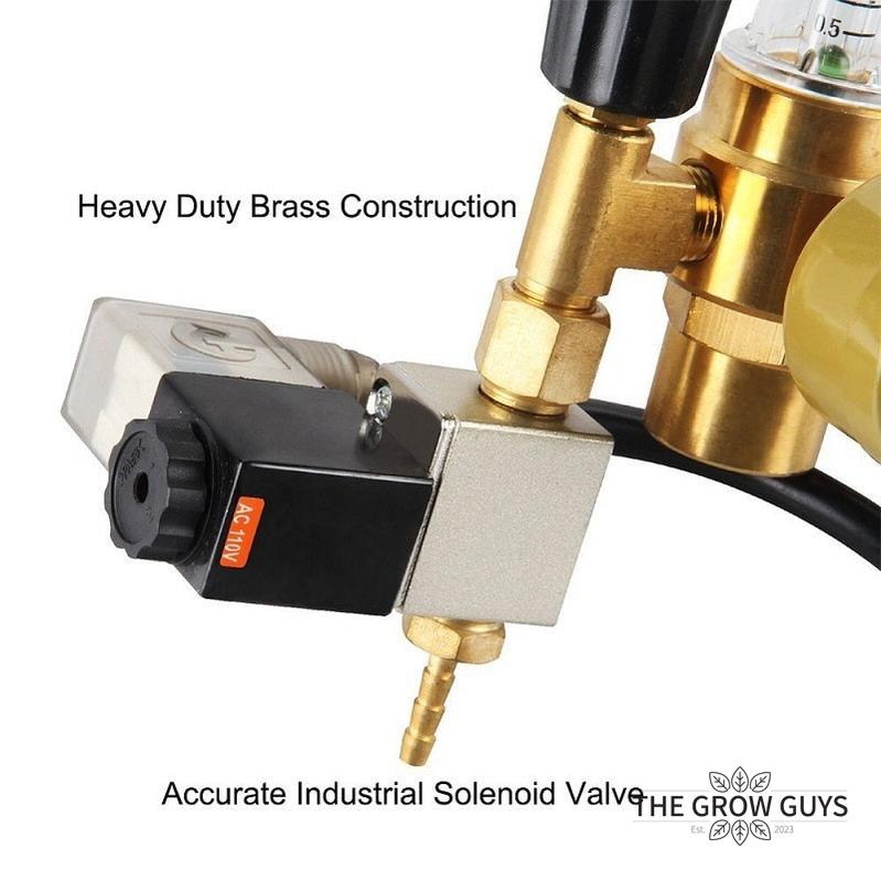 CO₂ Regulator by Pro Leaf – Precision Control for Grow Room CO₂ Tanks