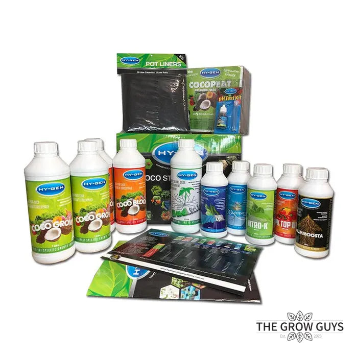 Coco Starter Kit by Hy-Gen - All-in-One Nutrient Pack