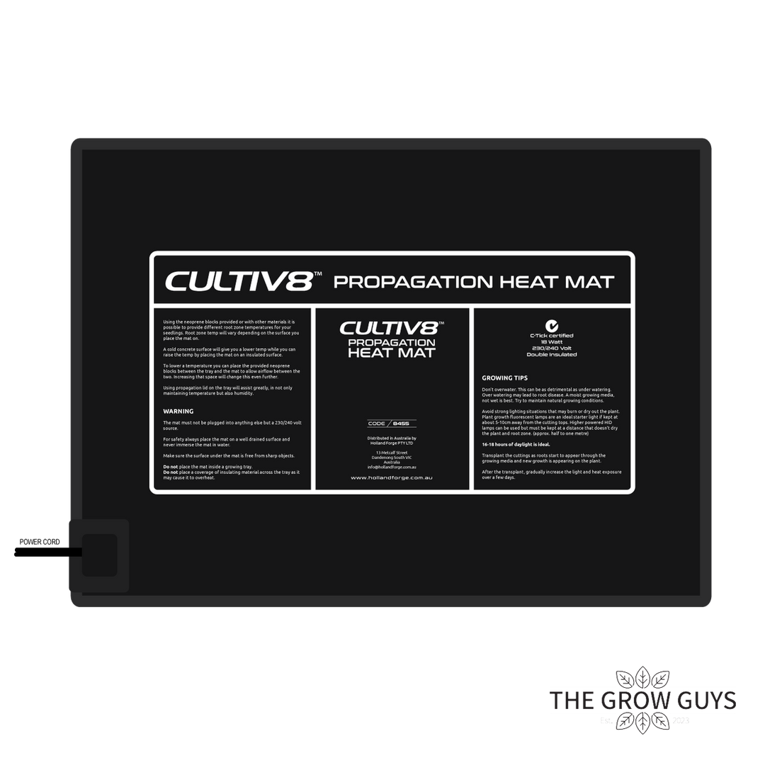 Heat Mat by Cultiv8 – Consistent Root-Warming Power for Every Grow