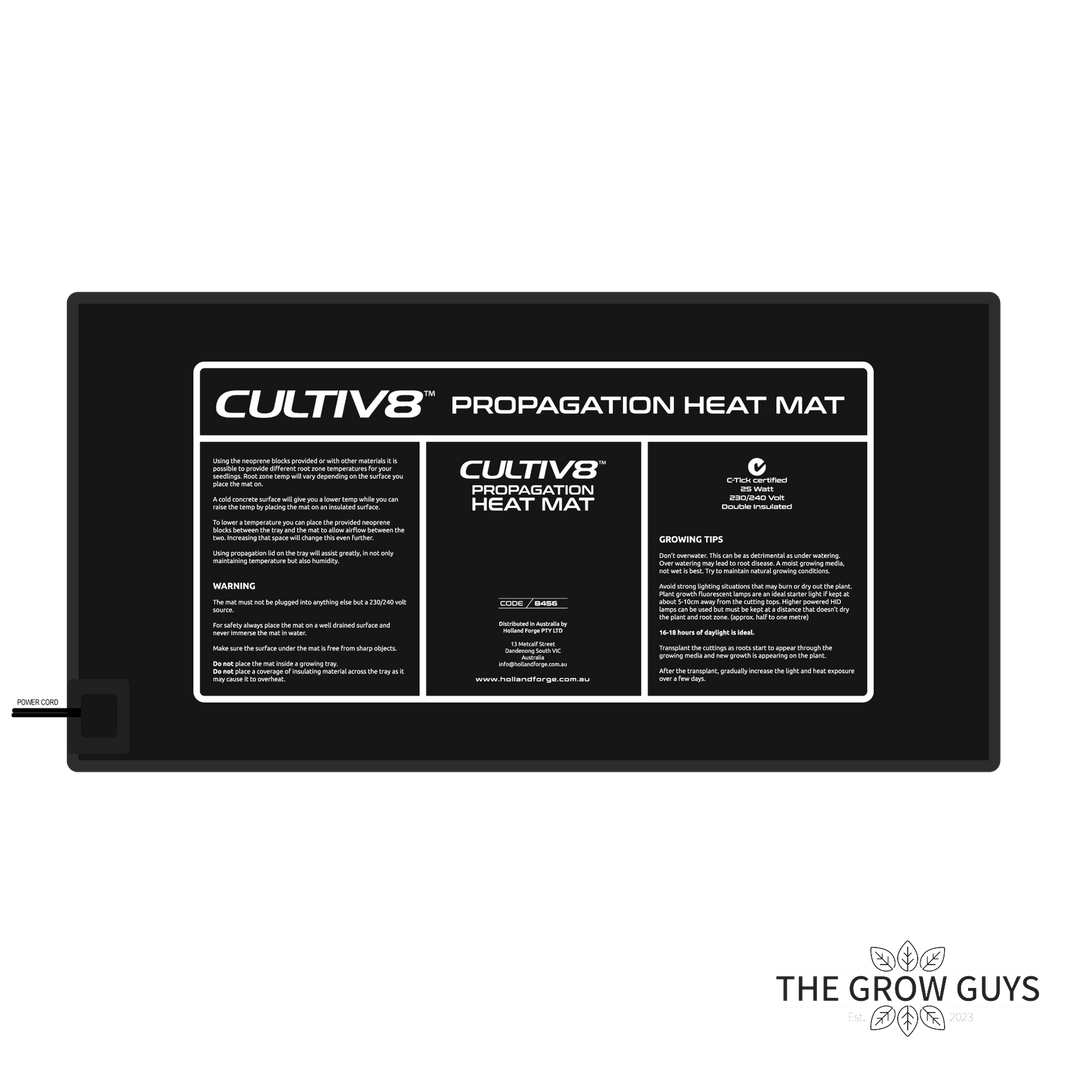 Heat Mat by Cultiv8 – Consistent Root-Warming Power for Every Grow