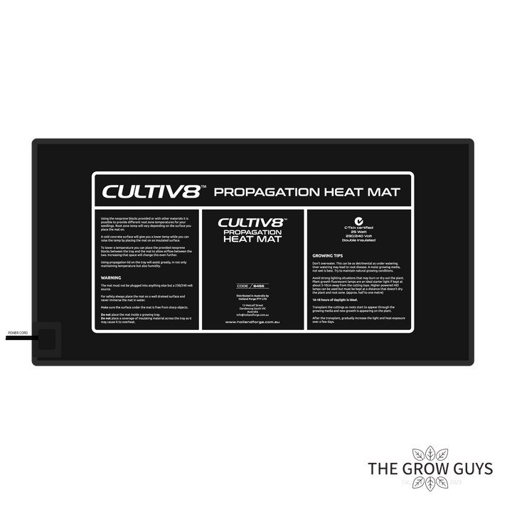 Heat Mat by Cultiv8 – Consistent Root-Warming Power for Every Grow