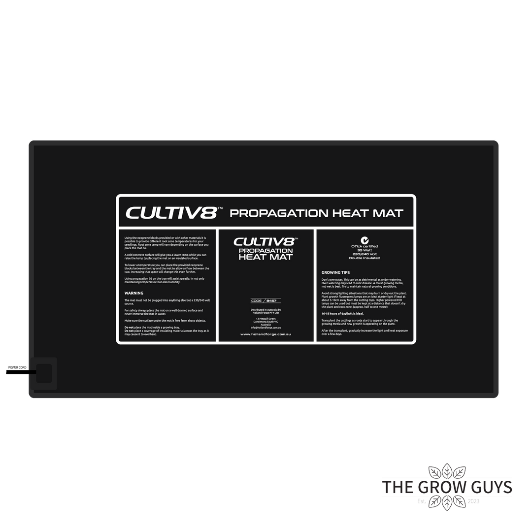 Heat Mat by Cultiv8 – Consistent Root-Warming Power for Every Grow