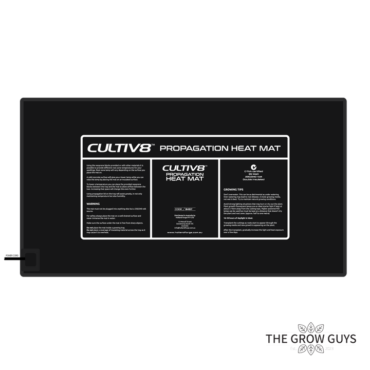 Heat Mat by Cultiv8 – Consistent Root-Warming Power for Every Grow