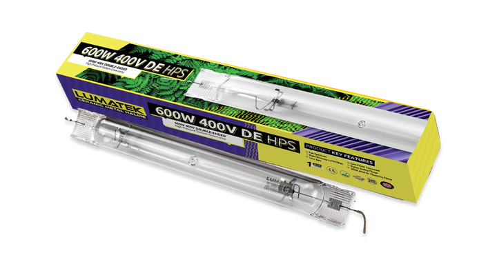 600W Double Ended HPS Grow Lamp by Lumatek – 400V