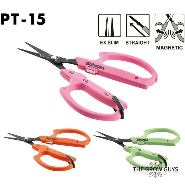 Straight Blade Scissors PT-15 by Saboten