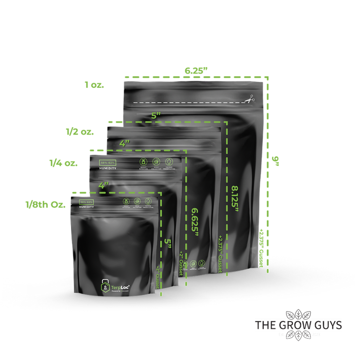 TerpLoc® Pouches by Grove Bags – Opaque & Windowed Storage Bags