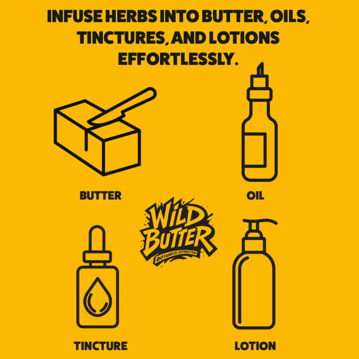 Wild Butter by Wild Butter –All-in-one Botanical Extractor & Herbal Infuser