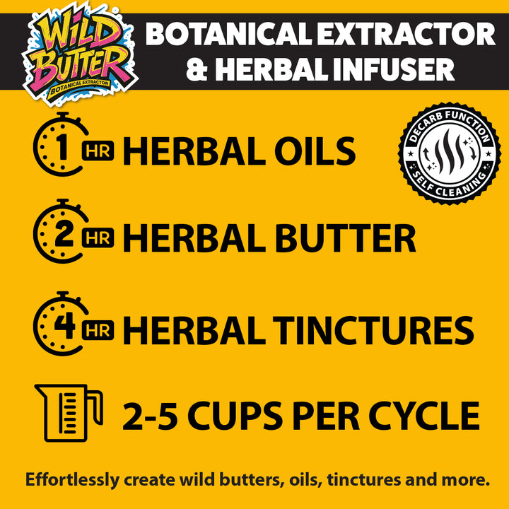 Wild Butter by Wild Butter –All-in-one Botanical Extractor & Herbal Infuser