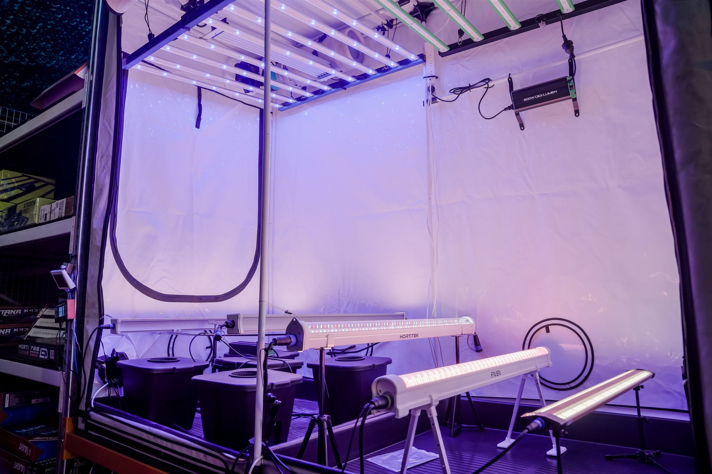 complete grow light kit with ballast, globe and hanging hardware