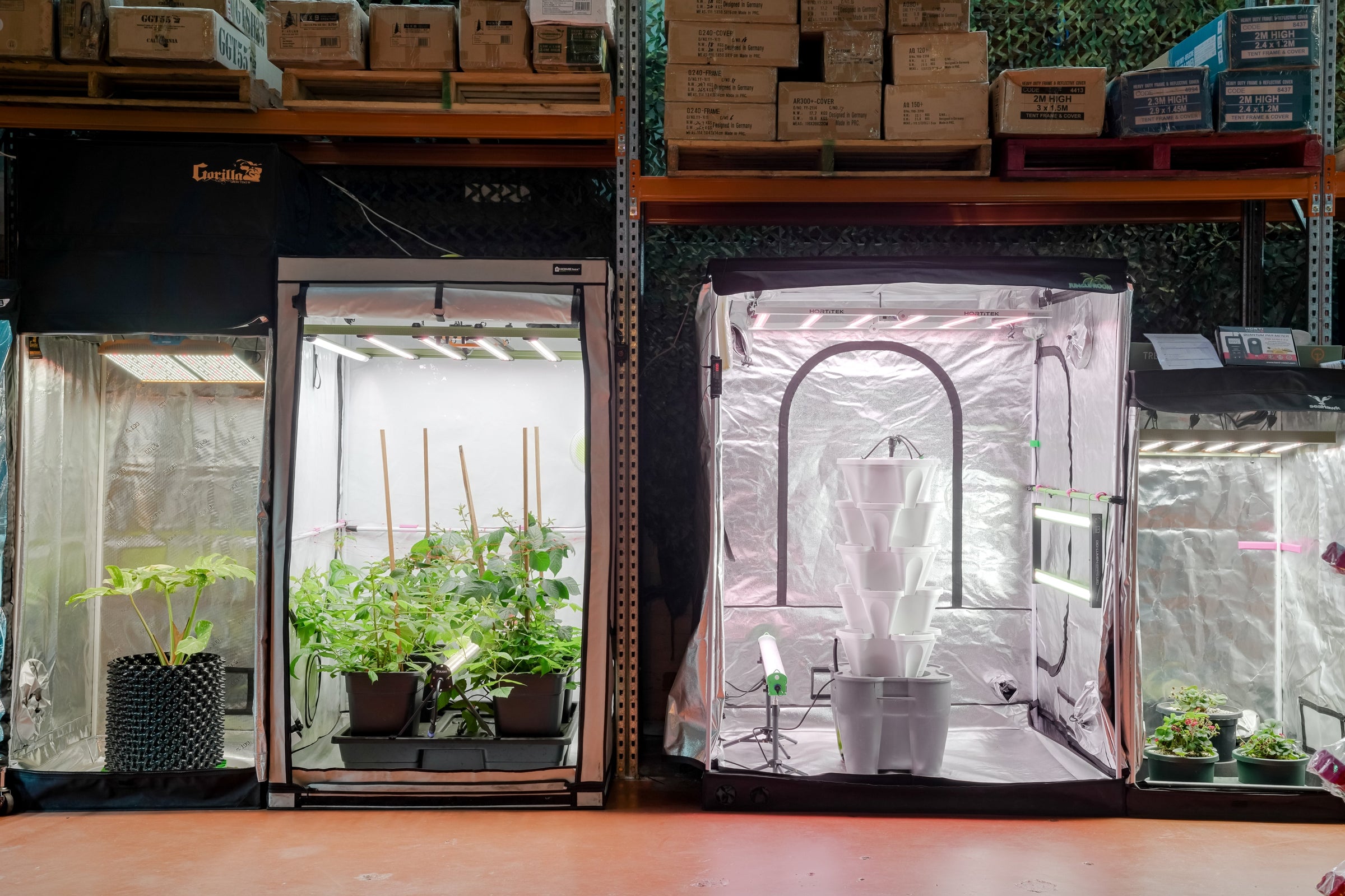  indoor grow tents and hydroponic grow rooms setup