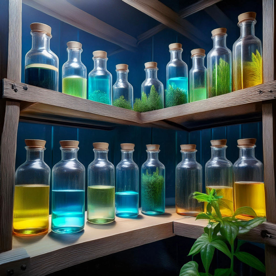 nutrient mixing tools including jugs, syringes, gloves and sprayers