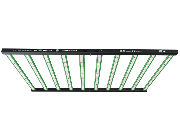 Extreme 1000W XL LED Grow Light by Digi-Lumen — 10-Bar Bi-Fold Full Spectrum