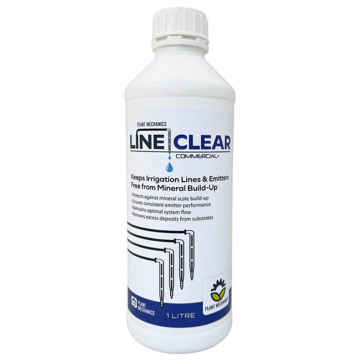 Line Clear by Plant Mechanics - irrigation system cleaner for hydroponic systems
