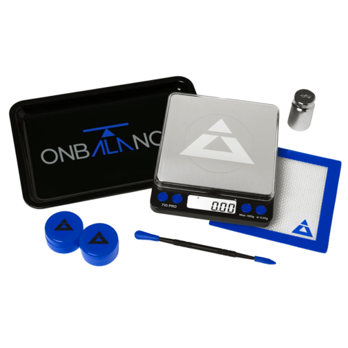 710-Pro Concentrate Scale Kit by On Balance — 100g x 0.01g Precision Digital Scale (Full Kit)