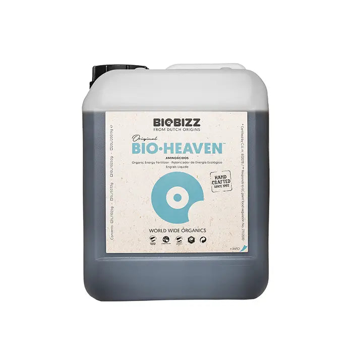 Bio-Heaven by BioBizz — organic amino acid energy booster, 5L can