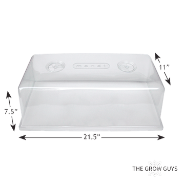 3-Piece Propagation Kit — Vented Humidity Dome, Mesh & Base Tray