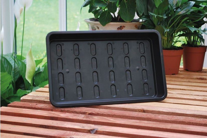 Midi Solid Base Garden Tray by Garland — Watertight Drip Tray for Pots & Seed Trays