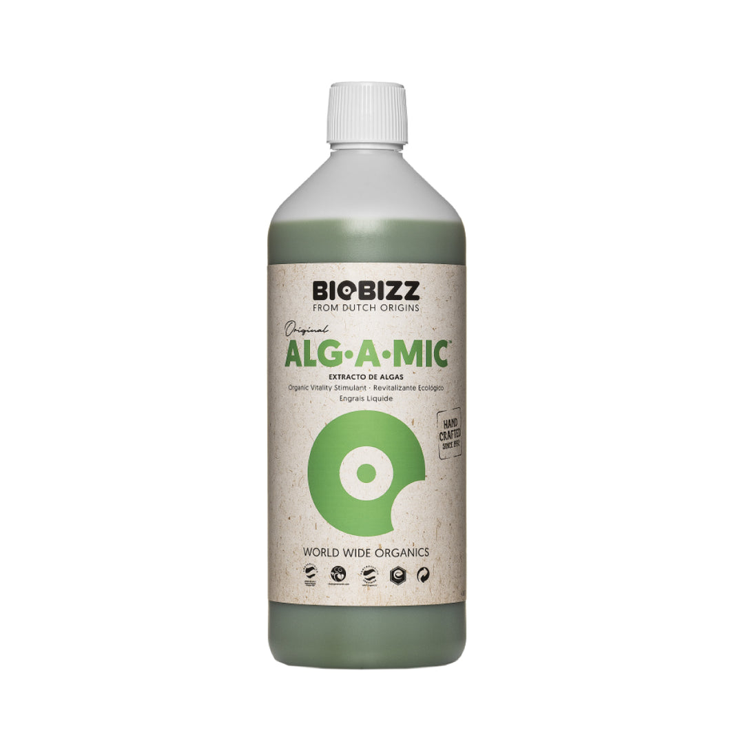Alg-A-Mic by BioBizz — organic cold-pressed seaweed vitality stimulant, 1L bottle