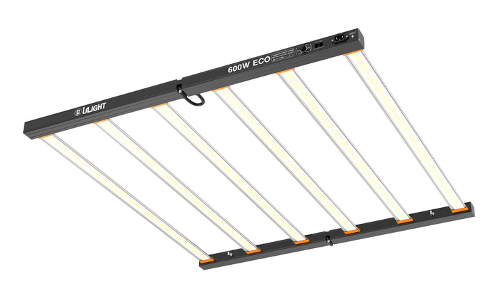 600W ECO LED Grow Light by ULight — Samsung Diodes, IP65 Full Spectrum, Dimmable