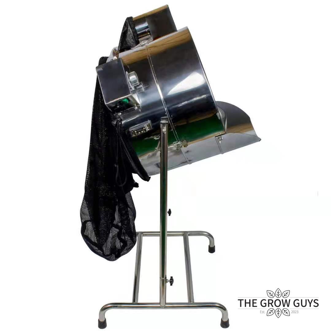 457mm (18") Tilt Trimmer by Bloom Works — 3-Speed Electric Harvest Trimmer with Tilting Drum