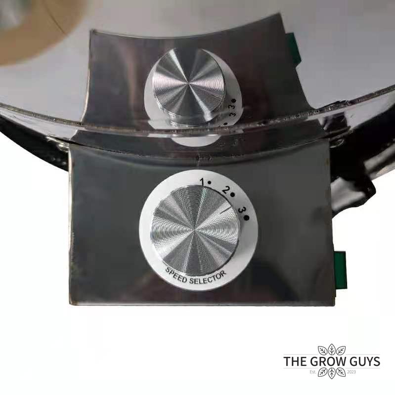 457mm (18") Tilt Trimmer by Bloom Works — 3-Speed Electric Harvest Trimmer with Tilting Drum