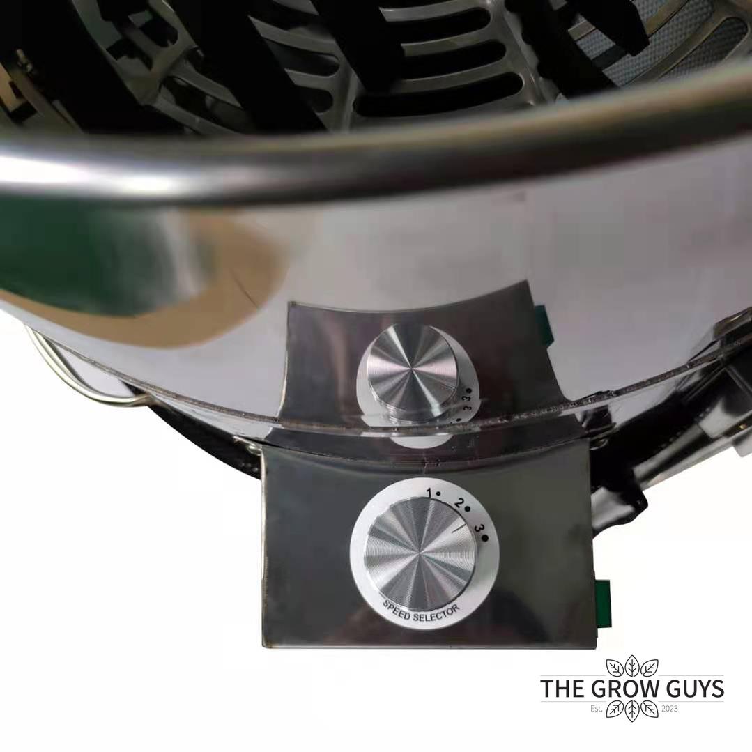 457mm (18") Tilt Trimmer by Bloom Works — 3-Speed Electric Harvest Trimmer with Tilting Drum