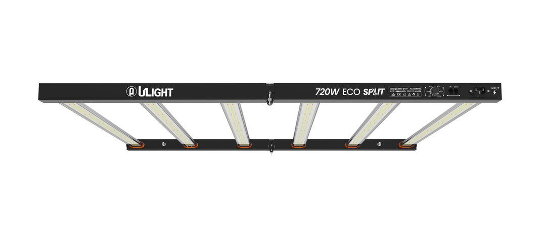 720 Watt ECO Split LED by ULight - modular high efficiency grow light