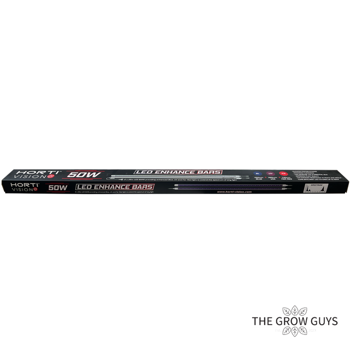 50W LED Enhance Bars by Hortivision - spectrum booster bars for LED grow lights