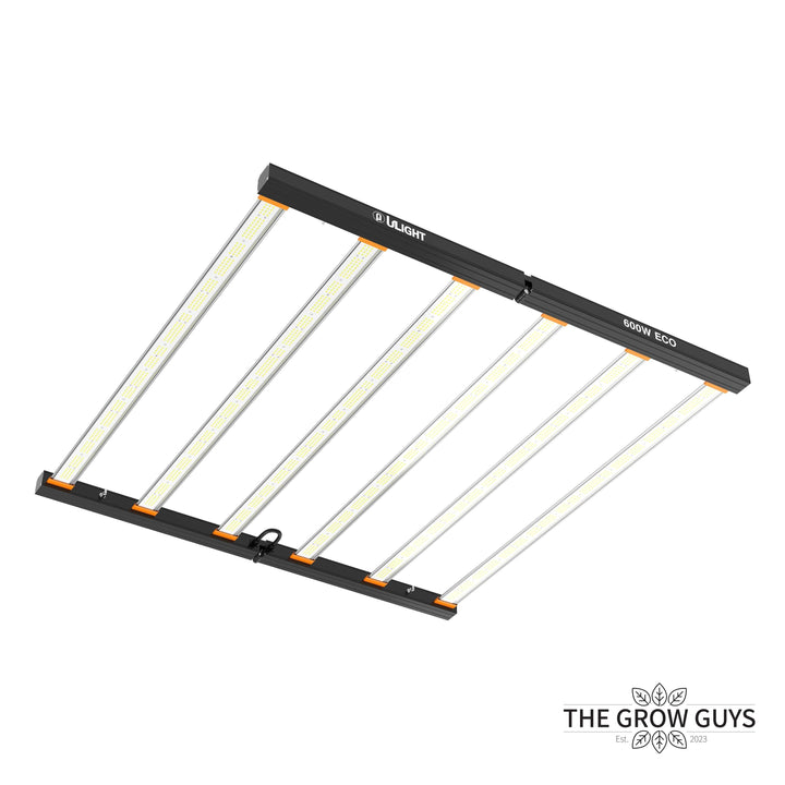 600W ECO LED Grow Light by ULight — Samsung Diodes, IP65 Full Spectrum, Dimmable