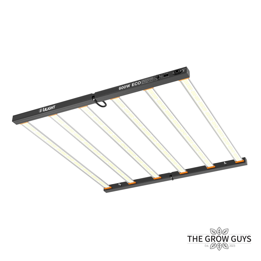 600W ECO LED Grow Light by ULight — Samsung Diodes, IP65 Full Spectrum, Dimmable