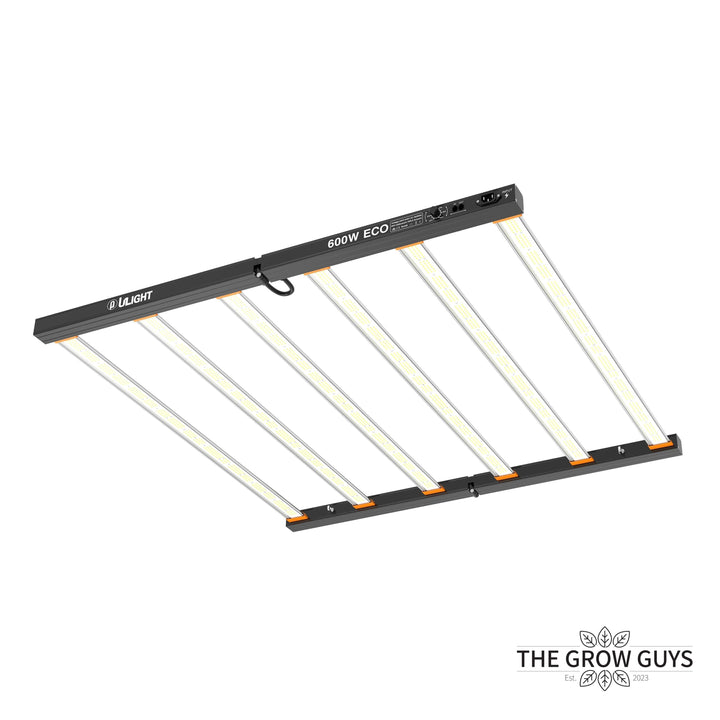 600W ECO LED Grow Light by ULight — Samsung Diodes, IP65 Full Spectrum, Dimmable