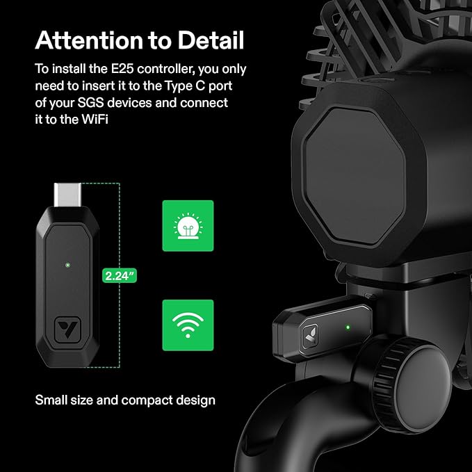 GrowHub E25 Controller by Vivosun – Smart Expansion Port for E42/E42A