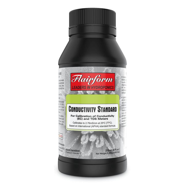 Conductivity Standard by Flairform — 2.76 EC Calibration Solution for EC, cF & TDS Meters