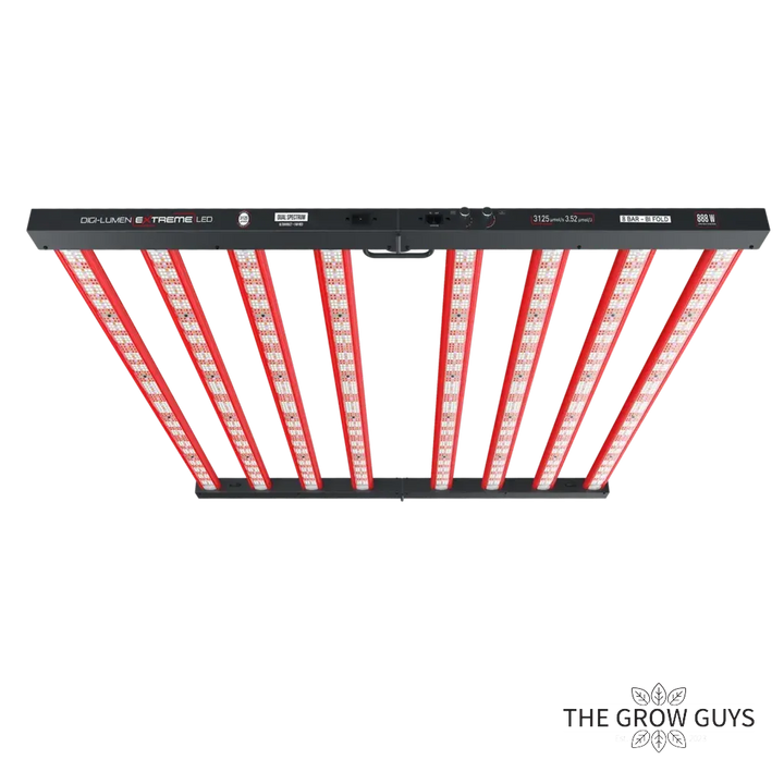 888W Extreme LED Grow Light by Digi-Lumen — 8-Bar UV + Far-Red Fixture