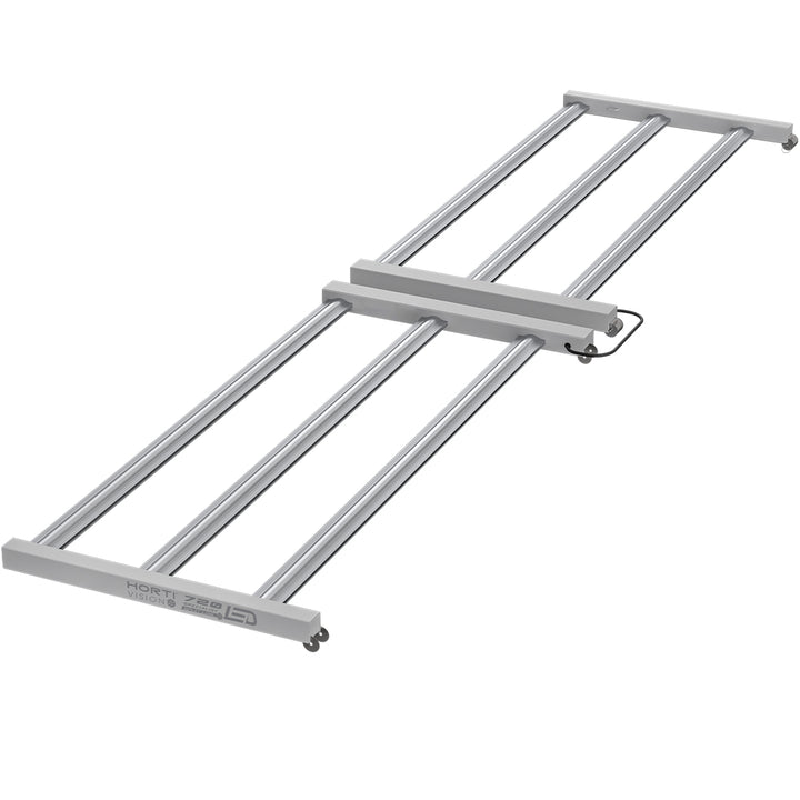 Horti-Vision 720W Split Line 3.0 LED top view showing the centre joint where it splits into two 360W halves
