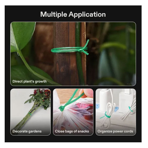 Twist Tie Roll by VIVOSUN - plant training and garden tie wire