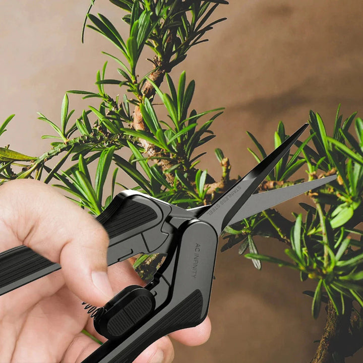 Pruning Shear With Cleaning Kit - 6.6” Straight Blades by AC Infinity