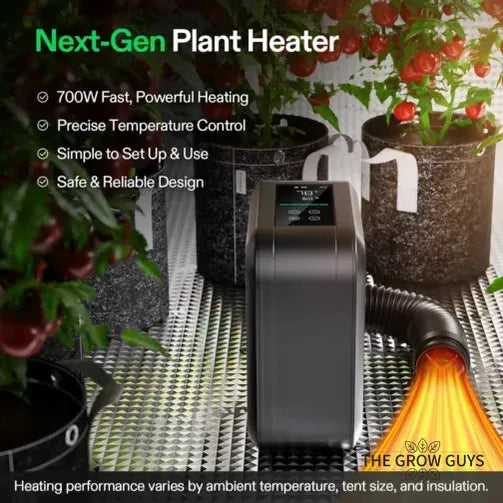 AeroFlux Smart Grow Tent Heater by VIVOSUN — 700W PTC Heater with App Control & VPD Sensing