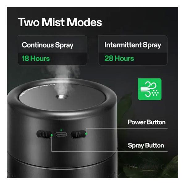 AeroStream 750ml USB Humidifier by Vivosun — Compact Ultrasonic Cool Mist