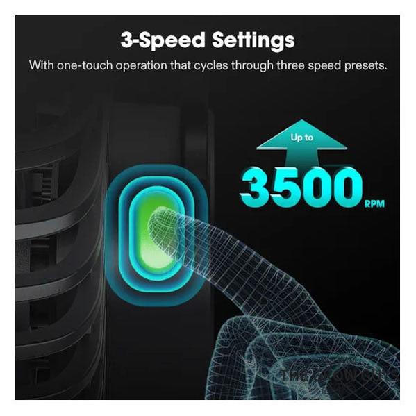 AeroWave D4 Clip Fan by Vivosun — 4" Grow Tent Circulation Fan
