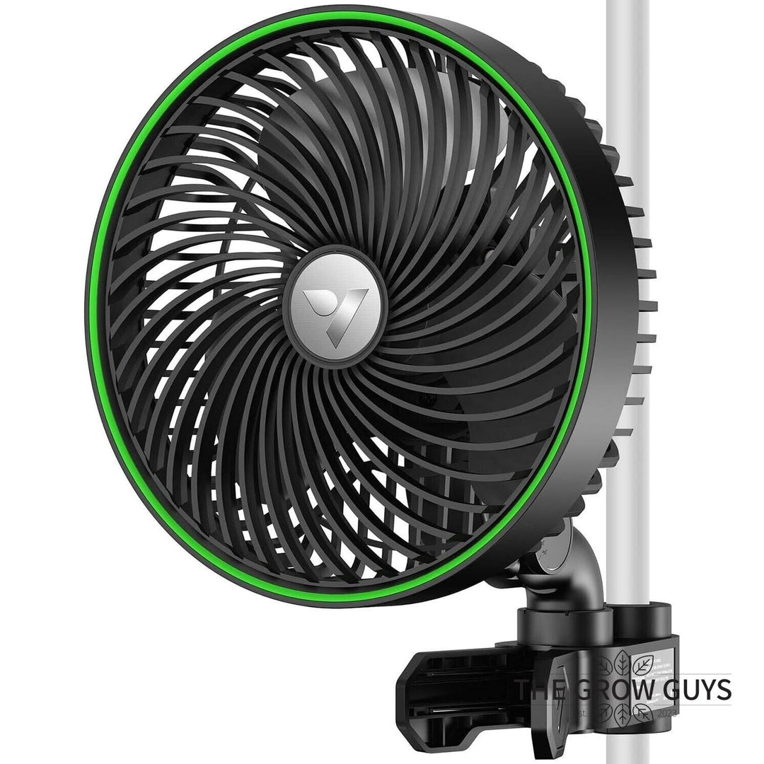 AeroWave E Series Clip Fan by Vivosun — EC Motor, Oscillating, App-Controlled