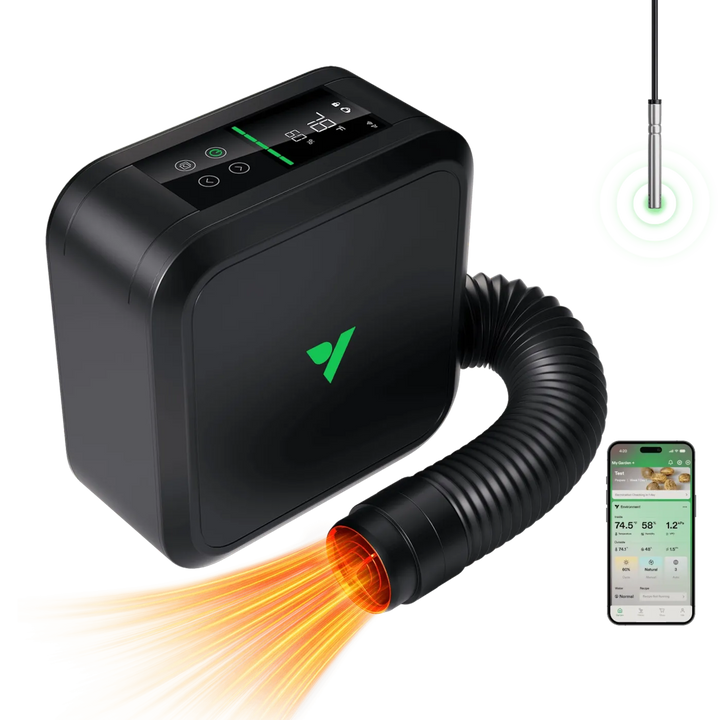 AeroFlux Smart Grow Tent Heater by VIVOSUN - 700W smart grow tent heater