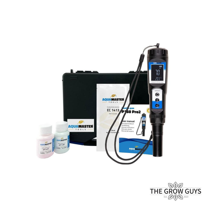 Aqua Master Tools P160 Pro2 Combo Pen — pH, EC, TDS, PPM & Temperature Meter