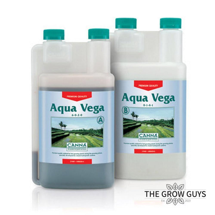 Aqua Vega (A&B Set) by Canna — Vegetative Nutrient for Recirculating Systems