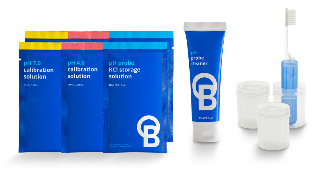 Probe Care Kit – pH by Bluelab — Clean, Calibrate & Hydrate pH Probes