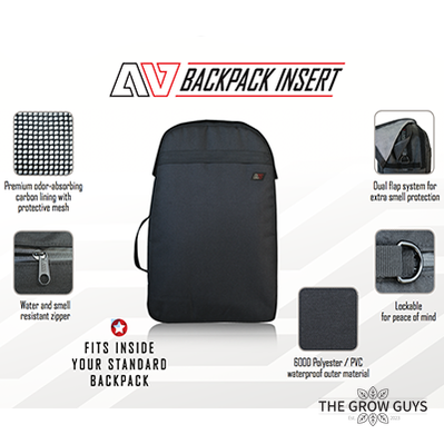 Backpack Insert by Avert — 17L Smell-Proof Carbon-Lined Liner for Standard Backpacks
