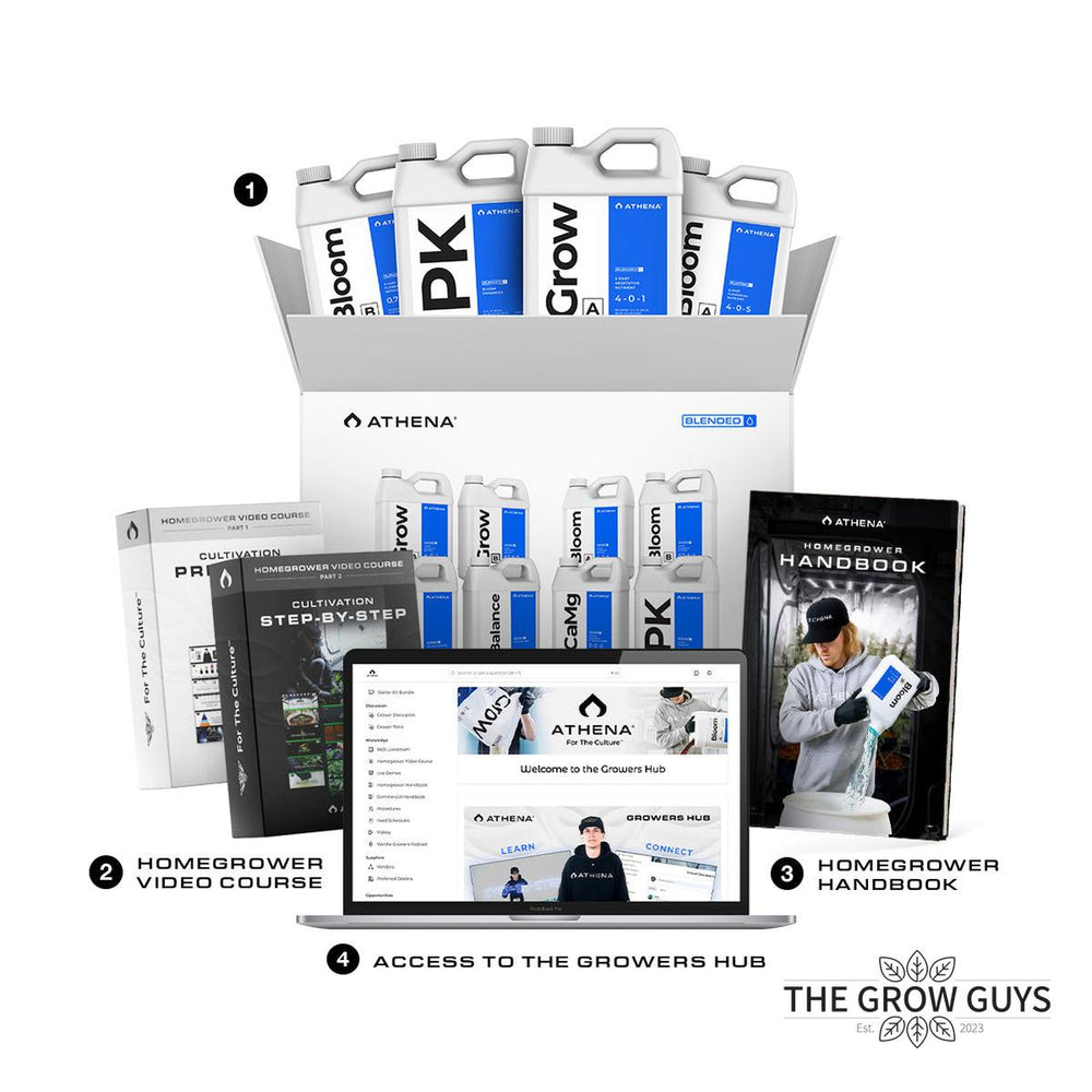 Blended Line Starter Kit by Athena — 8x 32oz Nutrients + Free Homegrower Handbook & $100 Course Voucher
