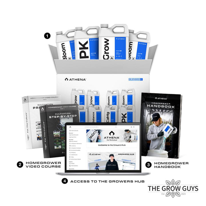 Blended Line Starter Kit by Athena — 8x 32oz Nutrients + Free Homegrower Handbook & $100 Course Voucher