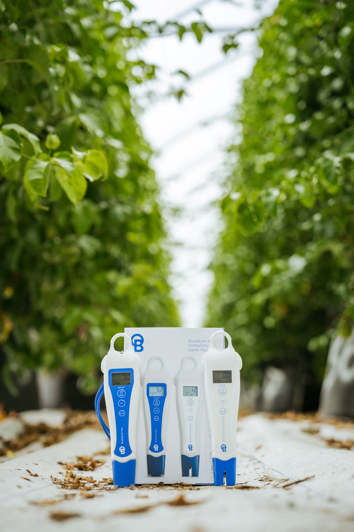 pH & Conductivity Starter Pack by Bluelab — Complete pH, EC & Temperature Testing Kit